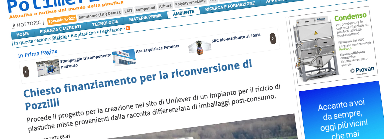 Seri-iFunding requested for the reconversion of the Pozzilli site