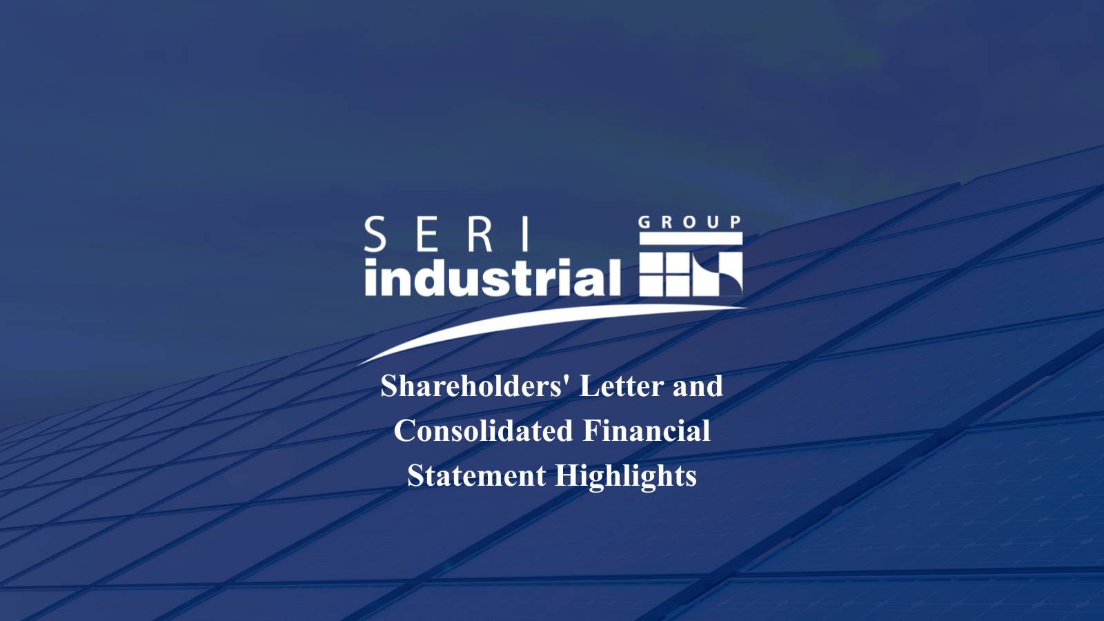 Letter to Shareholders